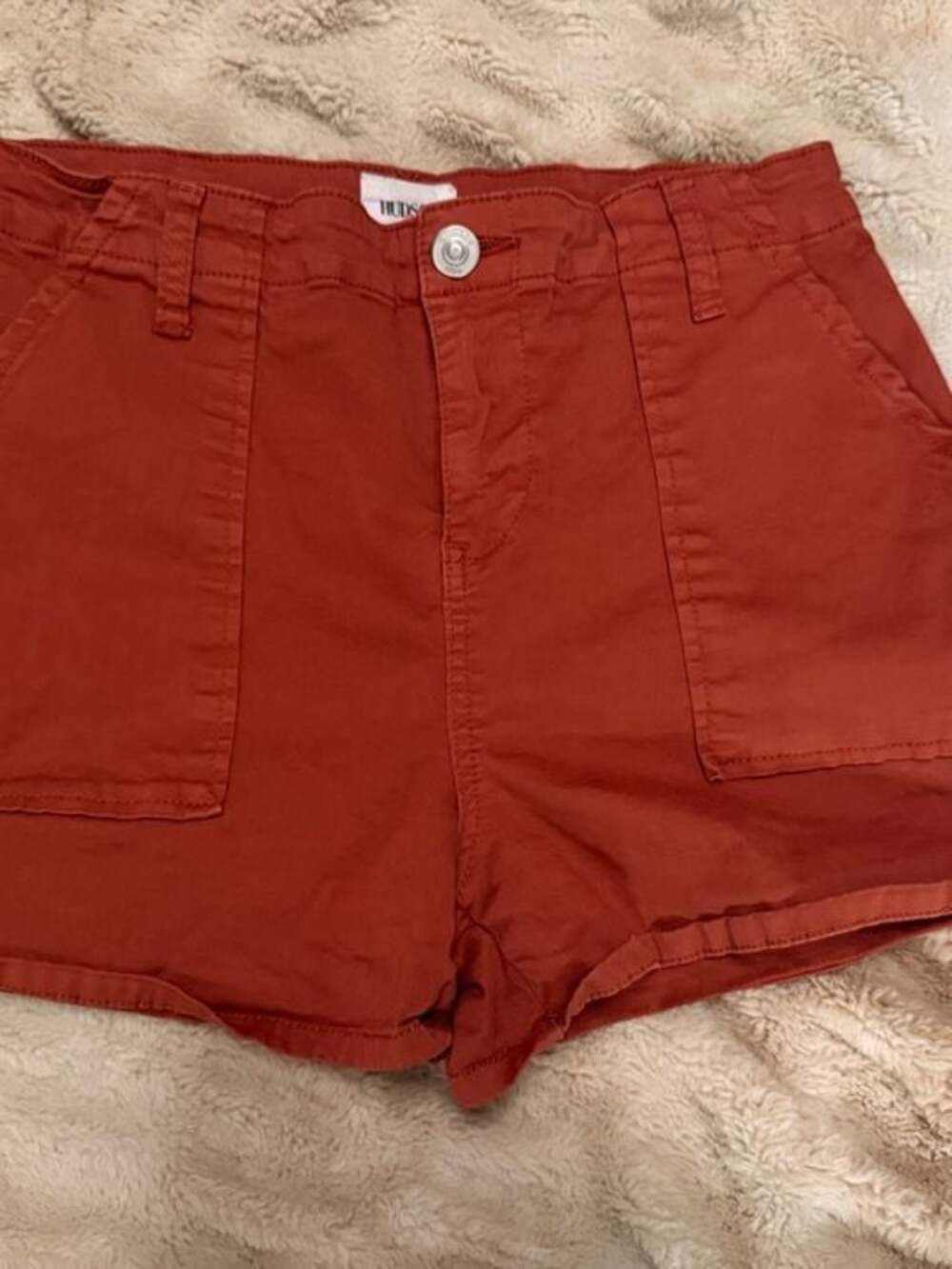 Hudson Jeans Terracotta Cargo Shorts - Women's